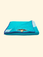 Toalla playa con bolsillo secreto