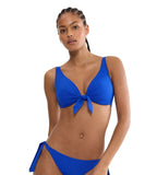 Top bikini con aros Triumph Summer Twist azul