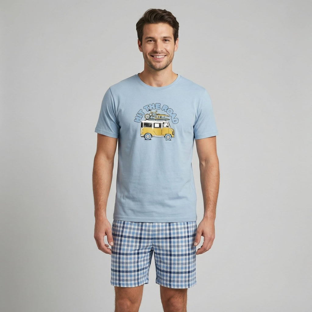 Pijama hombre estilo casual verano