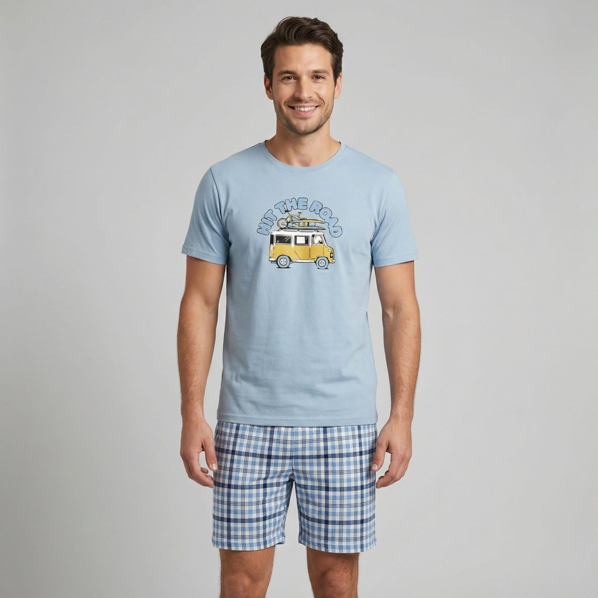 Pijama hombre estilo casual verano