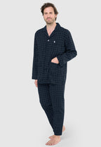 Vista completa del pijama clásico de hombre edición Economy
