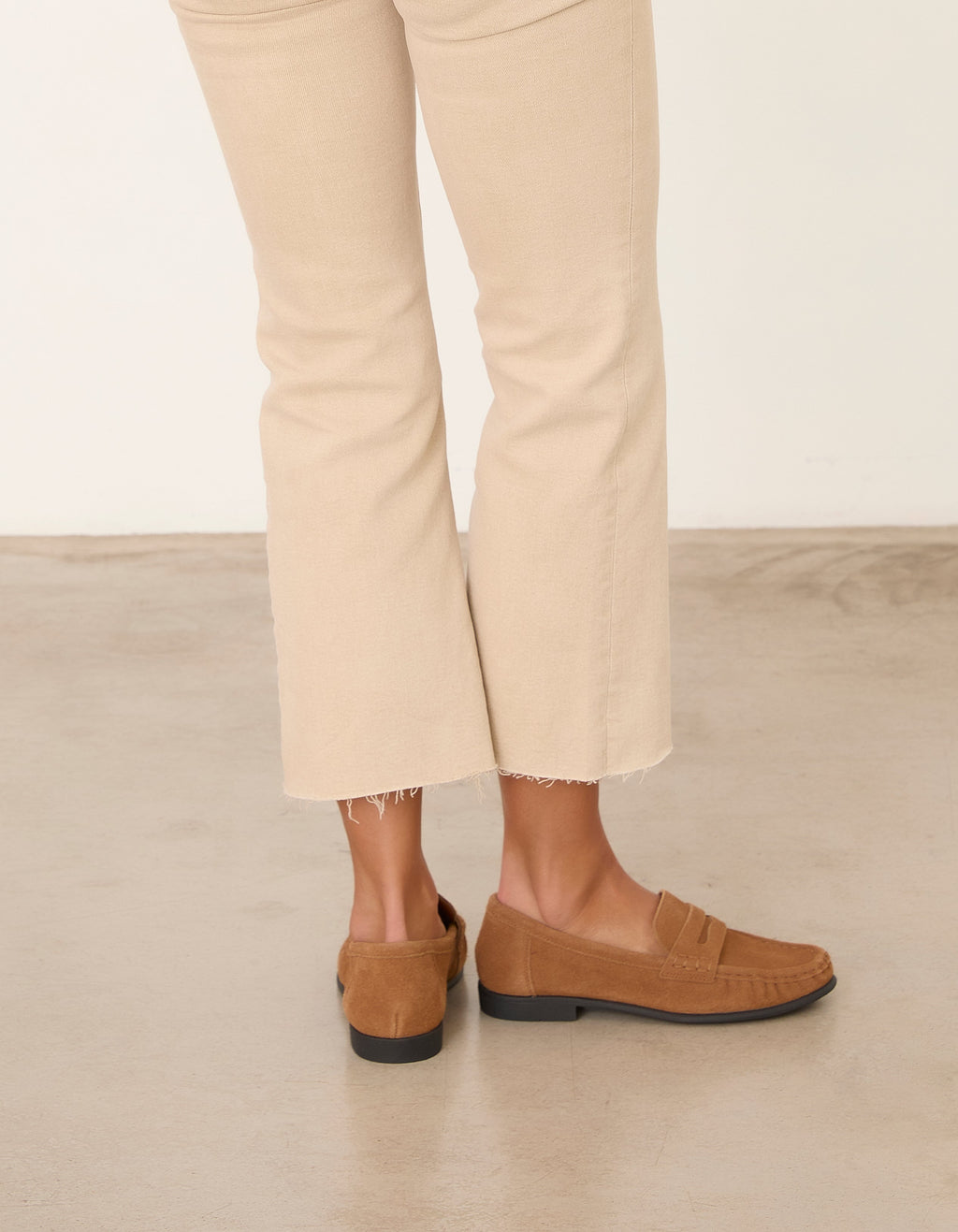 Zapato casual de ante