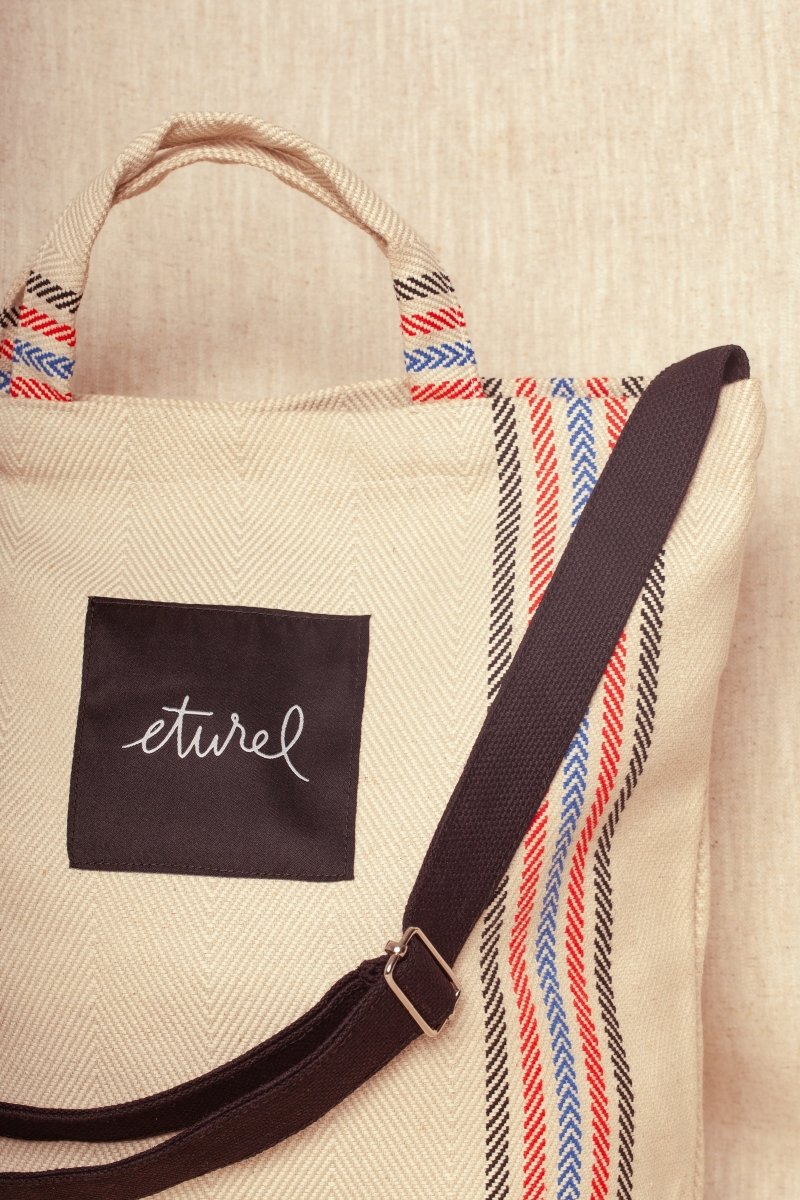 bolso cruzado mujer estilo casual crudo