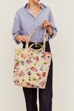 bolso mujer grande estampado floral
