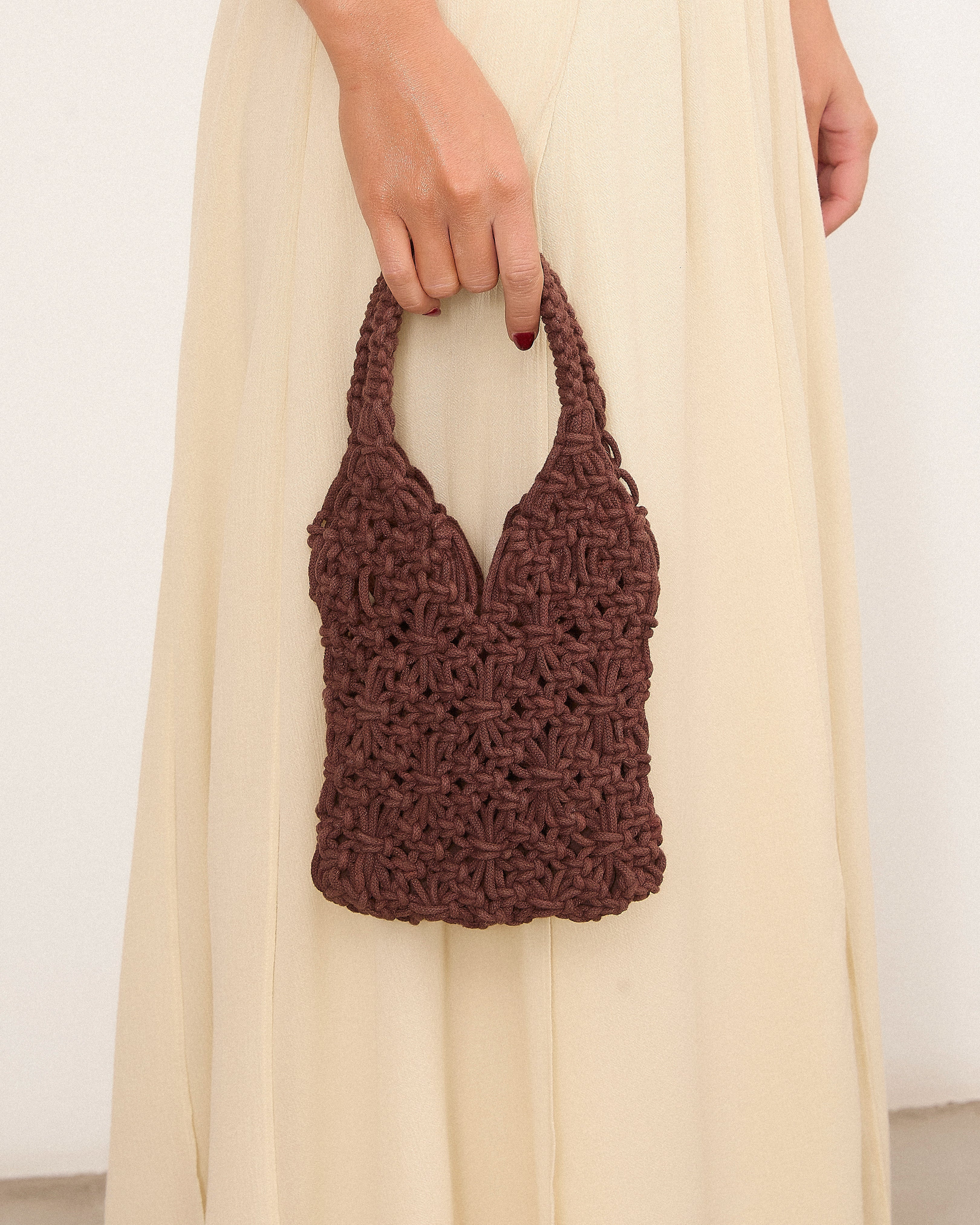 bolso trenzado