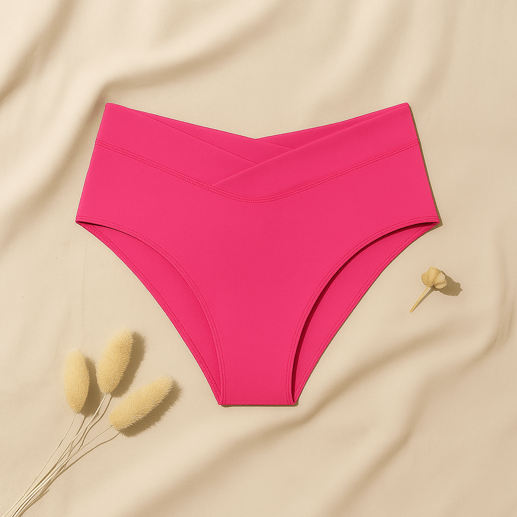 Braguita menstrual Madu tiro alto estiliza cintura