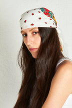 pañuelo blanco accesorio moda