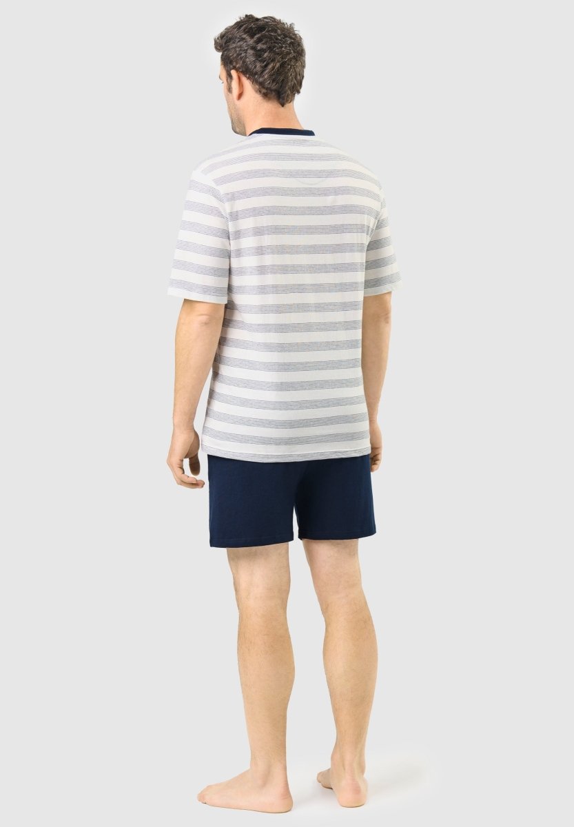 pijama hombre algodón fresco verano