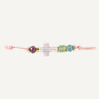 pulsera Swarovski detalle cruz y cristales