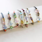 pulsera cruz Swarovski ajustable hecha a mano España