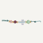 pulsera cruz Swarovski turquesa