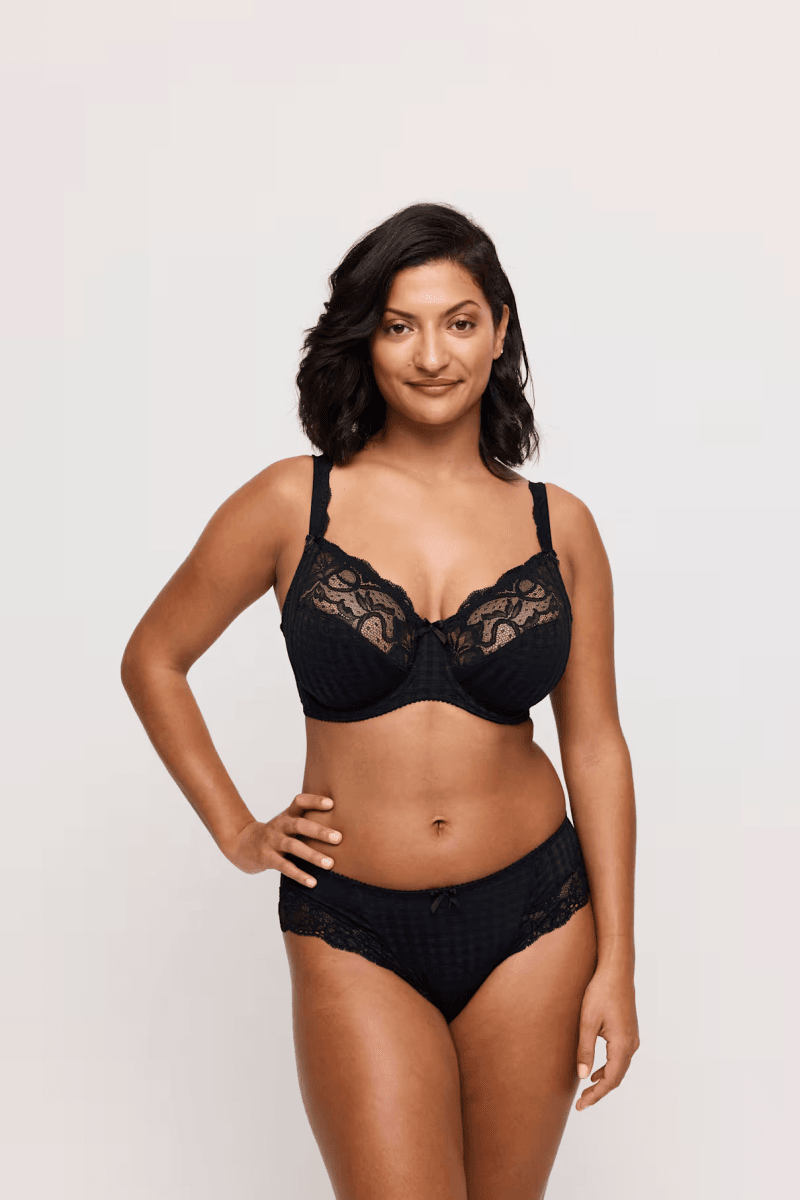 sujetador Madison Prima Donna vista frontal negro
