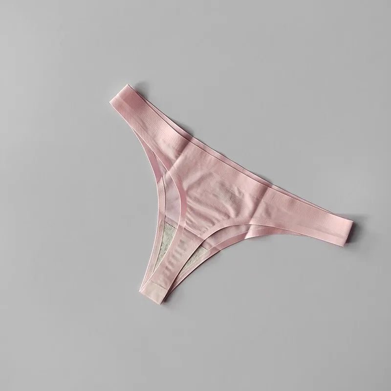 tanga mujer rosa suave