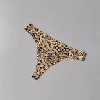 tanga mujer seamless estampado leopardo