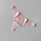 tanga mujer seamless rosa suave