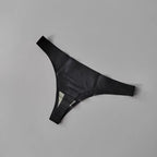 tanga mujer sin costuras negro invisible