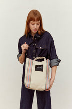 tote bag cruzada sarga burgos crudo
