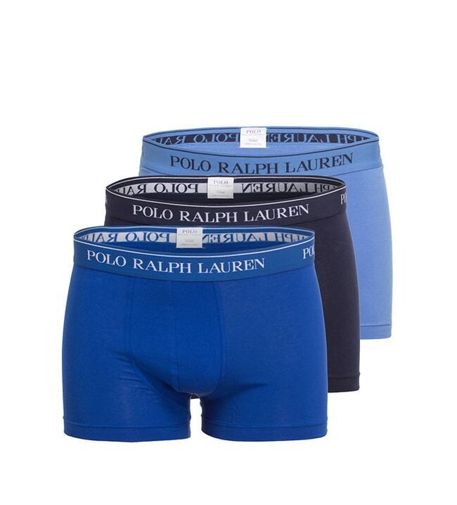 Miss Glinter Boxer Polo Ralph Lauren pack de 3 tonos azules